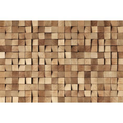 Papier peint Wood Graphics 3,75 m x 2,50 m Papier peint bois Graphique en marron colle incluse DD129582 (1/3)