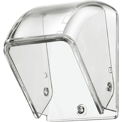 Cubierta Para Timbre Inalámbrico - Protector Transparente De Policarbonato - Resistente A La Lluvia Y Humedad - Instalación Sencilla - Compatible Con Timbres Estándar - Unidad