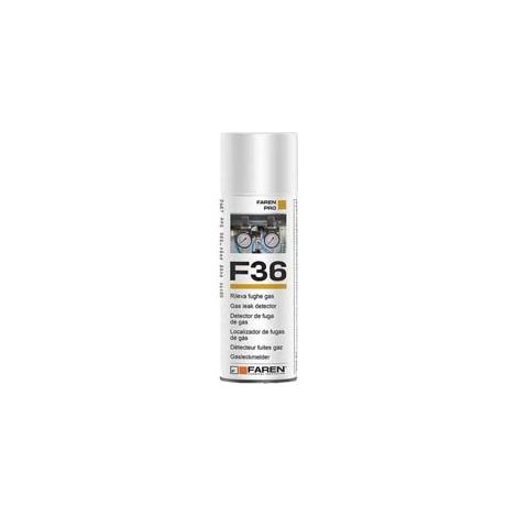 RILEVATORE FUGHE GAS SPRAY F36- - ml.400 - 12 pezzi FAREN