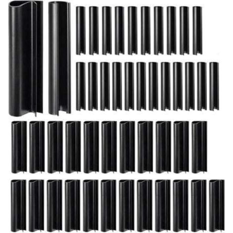 48 Pièces Clips de Fixation pour Couverture de Piscine Lot de Clips Antivents pour Hiver Accessoires de Protection pour Hors Sol et Cadres Métalliques (1/5)