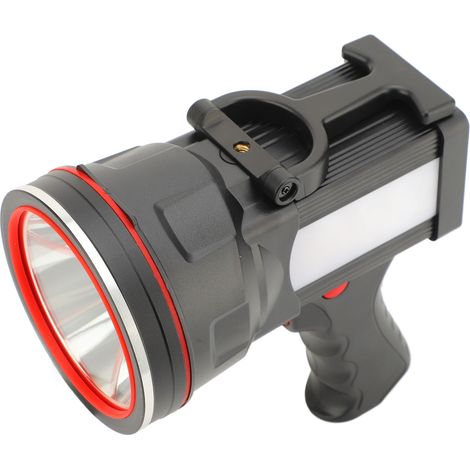 Lampe torche LED rechargeable par USB, projecteur portatif puissant, éclairage portable pour extérieur, camping et urgence (1/5)