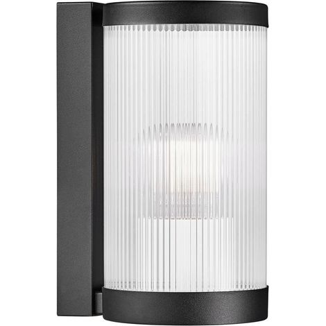 Nordlux Coupar Aplique de Pared Exterior Negra 25 cm