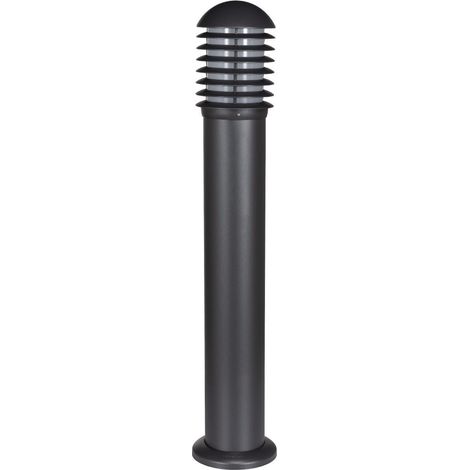 LedsC4 Balizas - Lampadaire Extérieur LED 15W. Diamètre 17cm. Structure en Aluminium. Usage Extérieur IP66. Coloris Gris