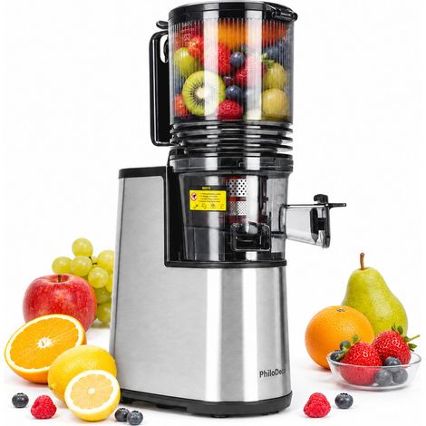 Extracteur de jus Slow Juicer 250 W avec ouverture extra large 145 mm (1/5)