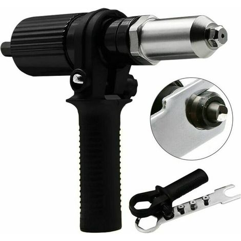 Green Mobility-Pop insert écrou adaptateur foret adaptateur électrique pistolet à riveter outil de rivetage sans fil (1/5)