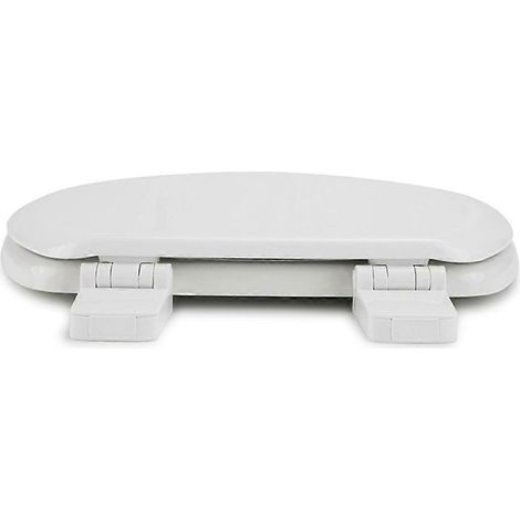 Kit de remplacement de charnières de siège de toilette en plastique PP, kit de remplacement pratique pour charnières de siège de toilette, adapté aux sièges de toilette de salle de bain. (1/5)