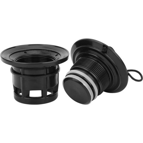 Bouchon de valve PVC pour équipements nautiques gonflables : kayak, paddle, raft, planche de surf, matelas et bateau. (1/5)
