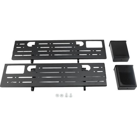TV Top Shelf CRS Stylish Look Space Saving Hollow Design Screen Floating Stand Shelf for Home Living Room (1/4)