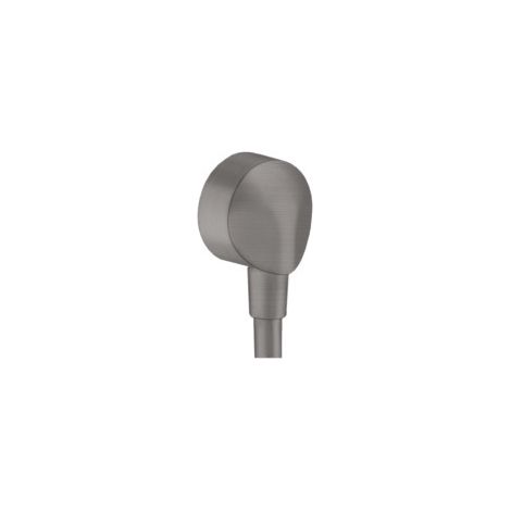 Hansgrohe Fixfit - Wandanschluss E ohne Rückflussverhinderer, schwarz chrom gebürstet 27454340 (1/5)