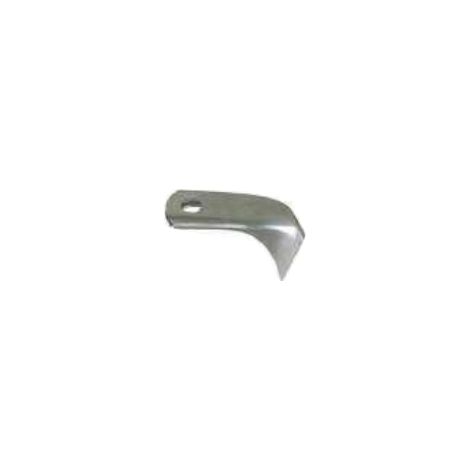 Set 40 coltelli a paletta spessore 3 mm per trincia erba frontale PERUZZO