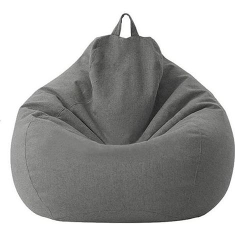 Housse De Pouf - 80x90 cm - Intérieur Et Extérieur - Pour Adultes Et Enfants - Sans Remplissage (1/4)
