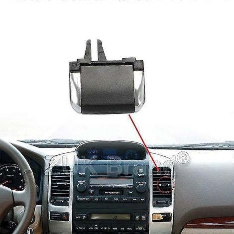 Reparaturset für Lüftungsschlitze der Klimaanlage vorne mittig seitlich für Toyota Land Cruiser Prado LC120 FJ120 2003-2009 – Nr. 3