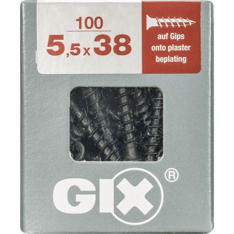 Spax Schnellbauschrauben 5.5 x 38 mm PH 2 - 100 Stk. Schrauben & Dübel (1/3)