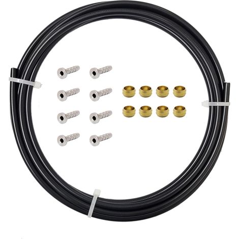 Kit de réparation pour flexibles de freins à disque hydrauliques de 3 mètres, compatible avec les VTT BH90. (1/5)