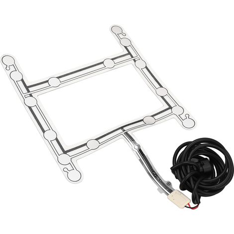 Capteur de pression pour siège de voiture, ceinture de sécurité universelle, avertissement, Film mince ABS, accessoires automobiles, pièces 50V (1/5)