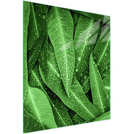 Tagliere in vetro 45x52 verde (1/5)