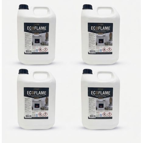 20 lt Bioetanolo combustibile Ecoflame per camini biocamini alta qualità (1/4)