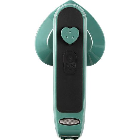 Mini défroisseur vapeur portable de voyage pour vêtements, vert (1/4)