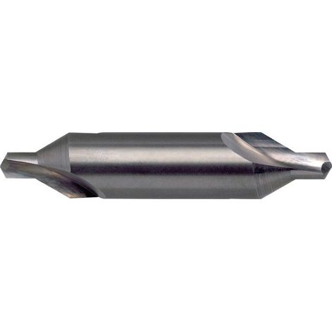 Punta da centrare DIN 333 forma A D.0.8mm in metallo duro integrale destra PROMAT