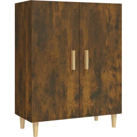 Maison Exclusive - Aparador madera contrachapada color roble ahum (1/5)