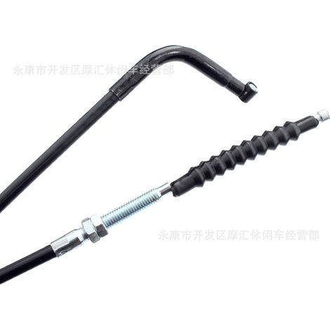 Motorcycle accessories compatible with Kawasaki KLR 650 clutch cable (1987-2007). (1/4)