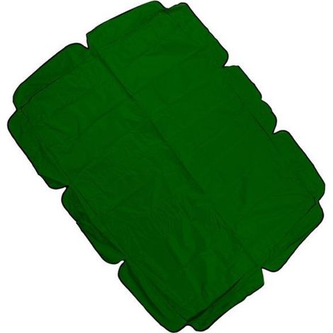 Auvent de balançoire extérieure Auvent de balançoire d'extérieur imperméable de remplacement, jardin store Vert foncé (1/5)