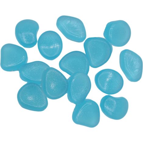 100 galets phosphorescents, 2-3 cm, pour aquarium, jardin, pots de fleurs, allée et entrée de garage (1/5)