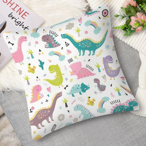 Coussin décoratif animaux souriants, gai (1/5)