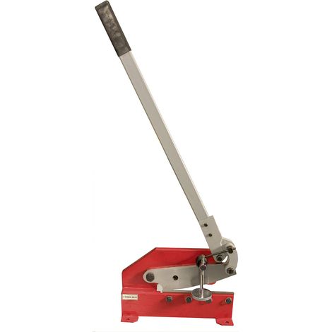 Holzmann Maschinen Hebelblechschere HS 200 Geeignet für Metallplatten, Blechen, Rund- und Flachstähl