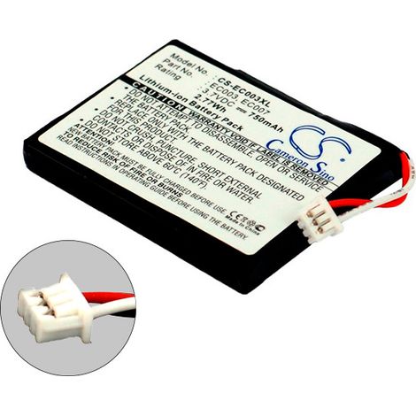 NX - Batterie MP3/MP4/Multimédia 3.7V 750mAh - EC003EC007EA-MP04 (1/5)