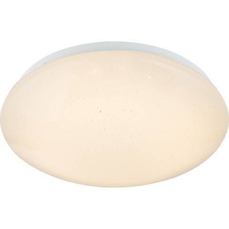 GLOBO Plafoniera Metallo Bianco, Rgbw Led