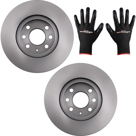 Front Brake Disc Set for Opel Combo/Corsa/Meriva/Tigra 00-2012 95526646 (1/5)