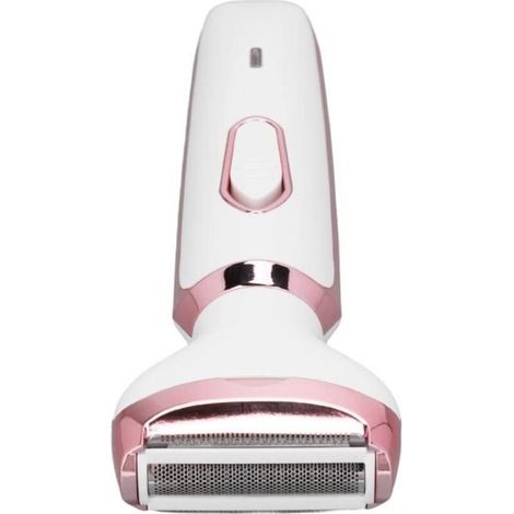 Cuque rasoir pour femme 4 en 1 Tondeuse à sourcils électrique 4 en 1 Rasage à sec humide Lame en acier inoxydable Épilateur pour (1/3)