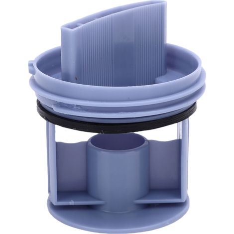 Bouchon de vidange de pompe pour lave-linge Siemens WM1095 1065 WD7205 (bleu) (1/5)