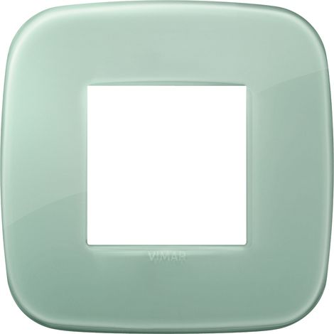 VIMAR - 19672.65 Placa redonda 2M Reflex color salvia