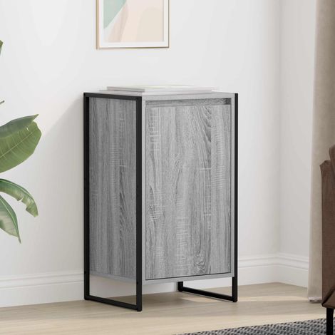 vidaXL  Sideboard  Grey Sonoma 43 x 36 x 75.5 cm Engineered Wood