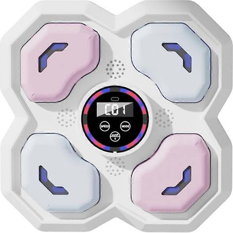 Machine de boxe musicale pour adultes et enfants, sport et fitness, Bluetooth intelligent, fixation murale. Entraîneur de boxe musicale. (1/5)