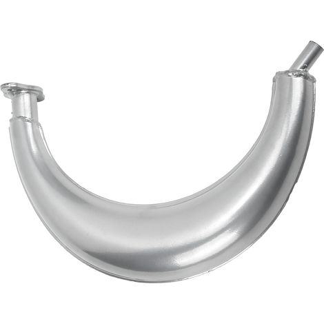 Pot d'échappement demi-lune en alliage d'acier pour moteurs 2 temps 49cc 60cc 66cc 80cc de vélos motorisés (1/5)