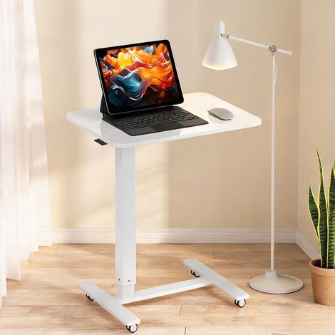Bureau en panneau de particules acier 65 x 48 x 110 cm (1/5)