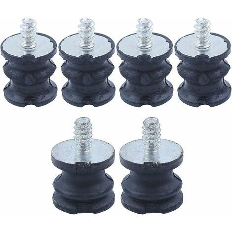 Lot de 6 supports de tampon isolants pour Husqvarna 268 272 61 266 Jonsered 625 630 670 (1/4)