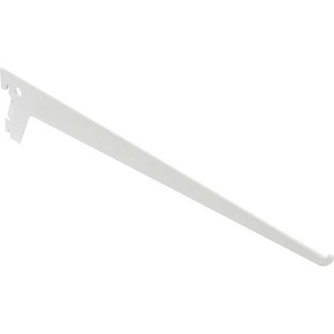 Reggimensola a 2 ganci - 40 cm. - bianco (1/2)