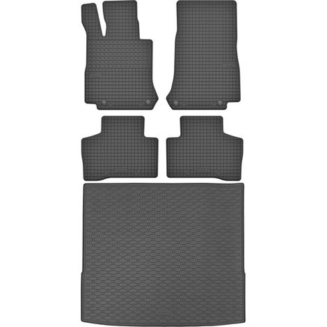 Juego de alfombrillas de goma para coche y alfombrilla para maletero para Ford Focus IV MK4 Estate a partir de 2018.