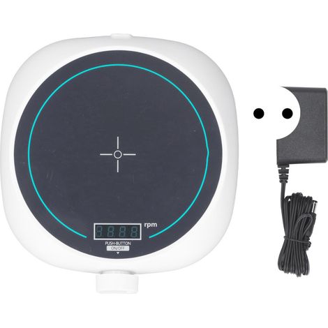 Agitateur magnétique numérique 2L, plaque de mélange pour laboratoire 200‑2000 tr/min, prise UE AC100‑240V, affichage digital (1/5)