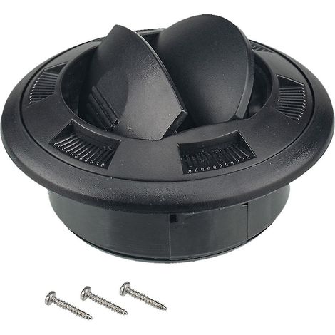Grille de sortie d'air ronde universelle pour climatiseur de camping-car, bus, bateau, yacht, accessoires de réparation K