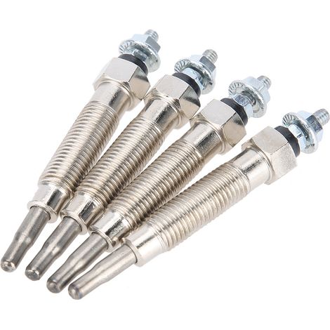 Lot de 4 bougies de préchauffage pour chauffage diesel, compatibles avec Mitsubishi Challenger L200 L300 0250202092 (1/5)