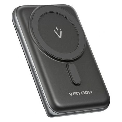 Powerbank 10000mAh Vention FHNB0/ 20W/ Wireless/ Negra