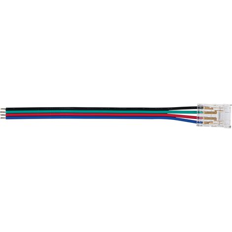 Connettore a nastro LED RGB – Plastica 12-24V DC 120 120mm IP20 (1/5)