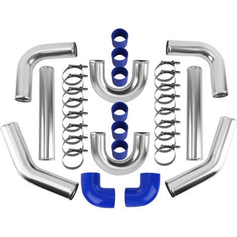 Conjunto de manguera para enfriador, aluminio 6061, 57 cm de largo, 34 cm de ancho, 17 cm de alto, 1,8 mm de espesor. (1/5)