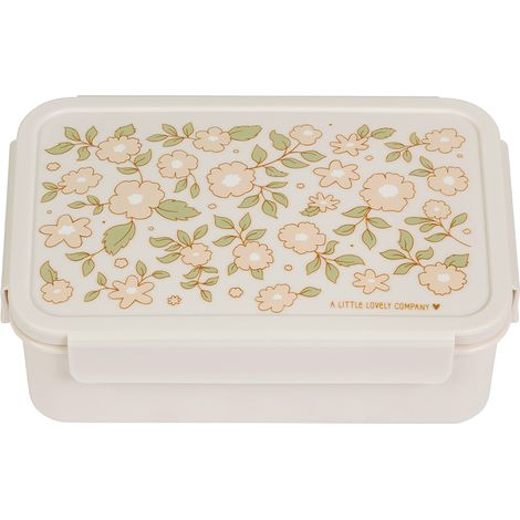 Fiambrera bento rosa flor (1/4)