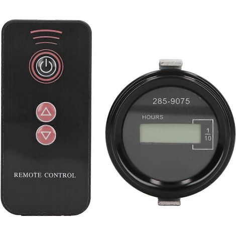 Minuterie électronique à distance avec compteur d'heures de fonctionnement LCD pour engins de chantier Caterpillar, pièces détachées et accessoires 1
